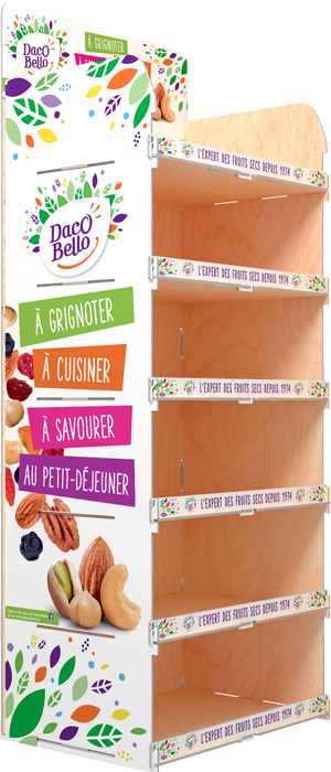 Stojak podłogowy Daco Bello bok