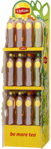stojak reklamowy lipton przód