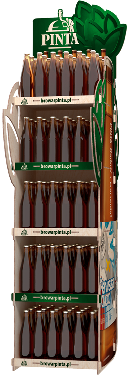 stojak reklamowy pinta przód