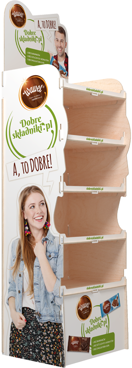 Stojak podłogowy Wawel bok