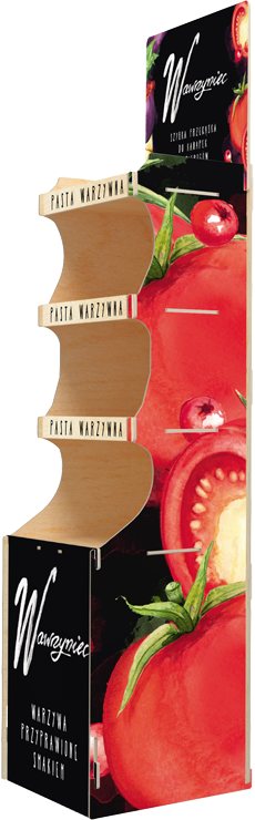 stojak podłogowy bok