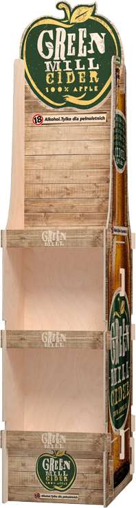 Sperrholz Display fur bier