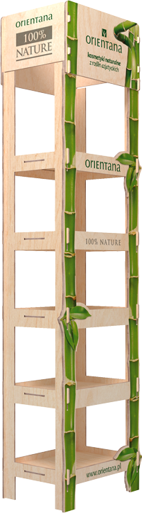 floor stands - open sides