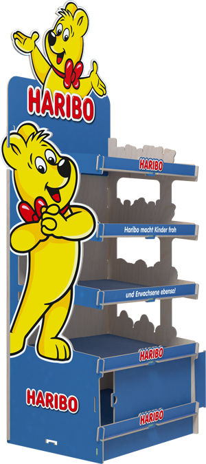 Stand sklejka druk UV