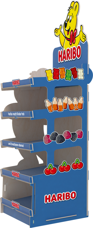 Stand sklejka druk UV