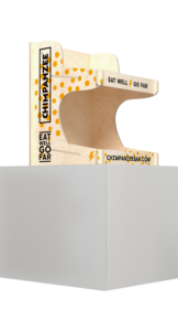 stand reklamowy na słodycze