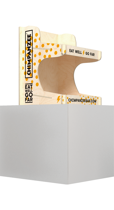 stand reklamowy na słodycze